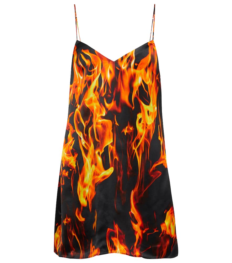 Printed minidress