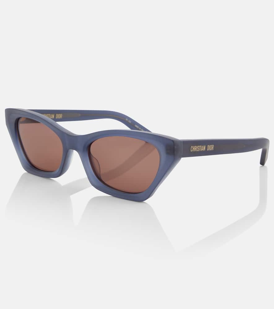Dior Midnight B1i Cat-eye Sunglasses In Brown | ModeSens