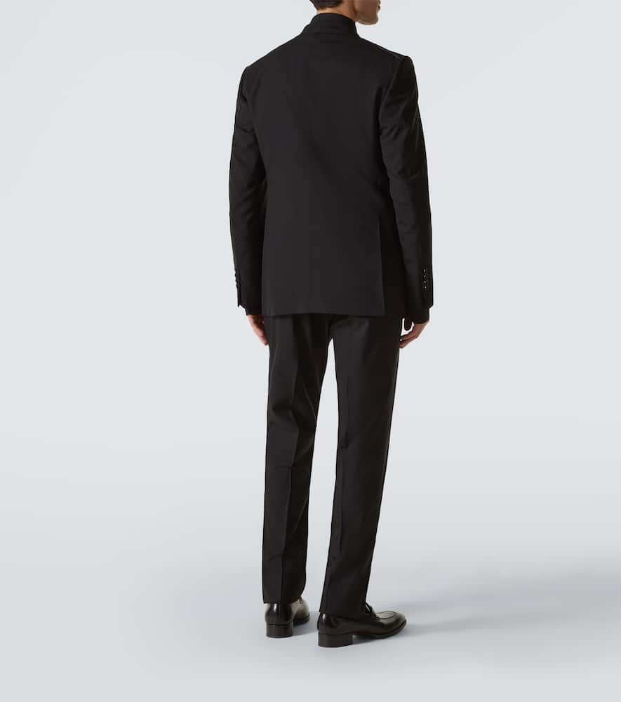 Tom Ford Shelton Bi-stretch Single-breasted Suit In Black