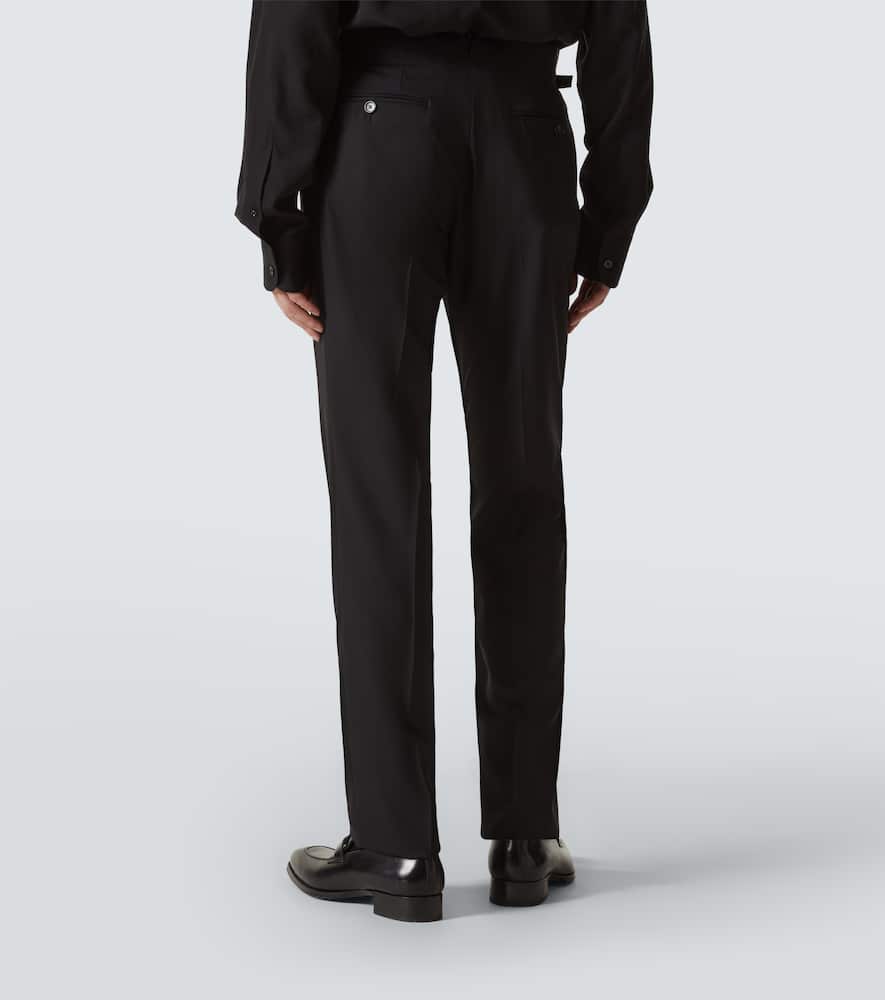 Tom Ford Shelton Bi-stretch Single-breasted Suit In Black