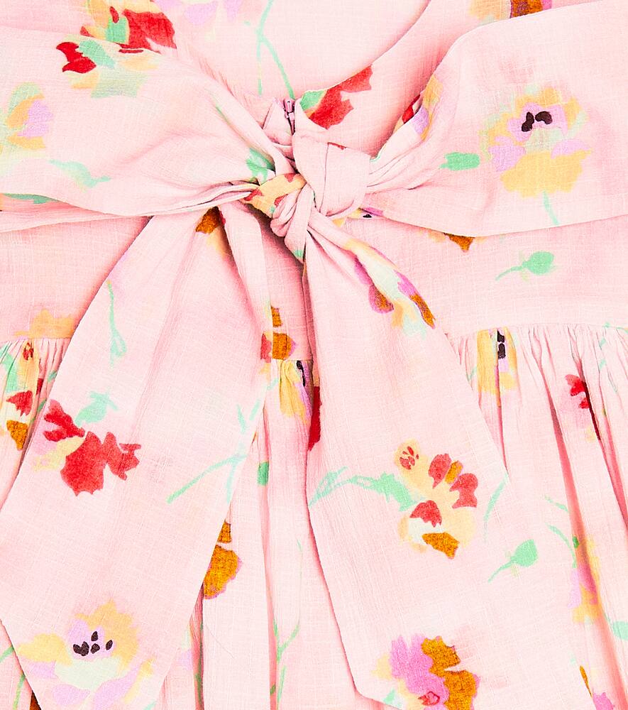 Morley Ursula Printed Cotton Dress In Pink
