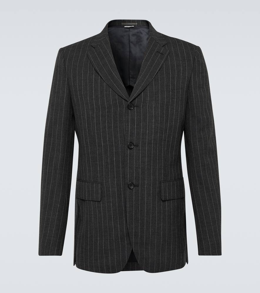 Comme des Garçons Homme Deux Pinstripe tailored wool blazer