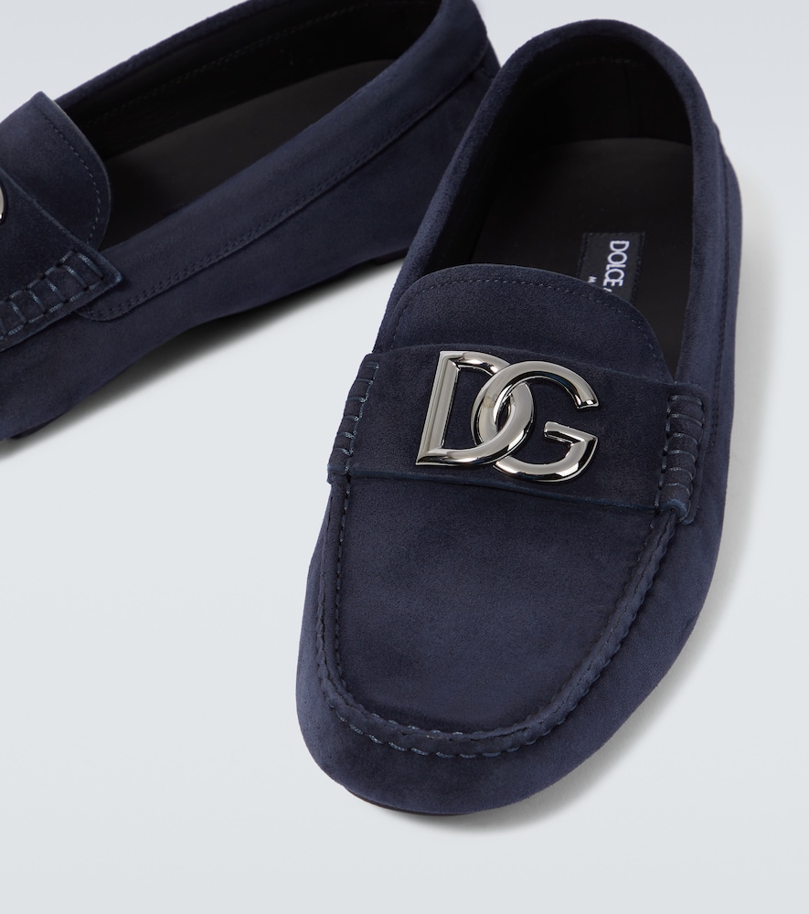  Dolce&gabbana Dolce&gabbana Loafers Dg Aus Veloursleder 