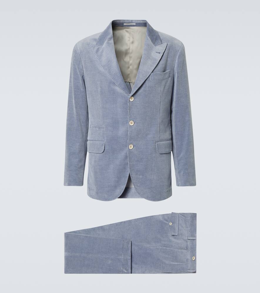 Brunello Cucinelli Cotton and cashmere suit
