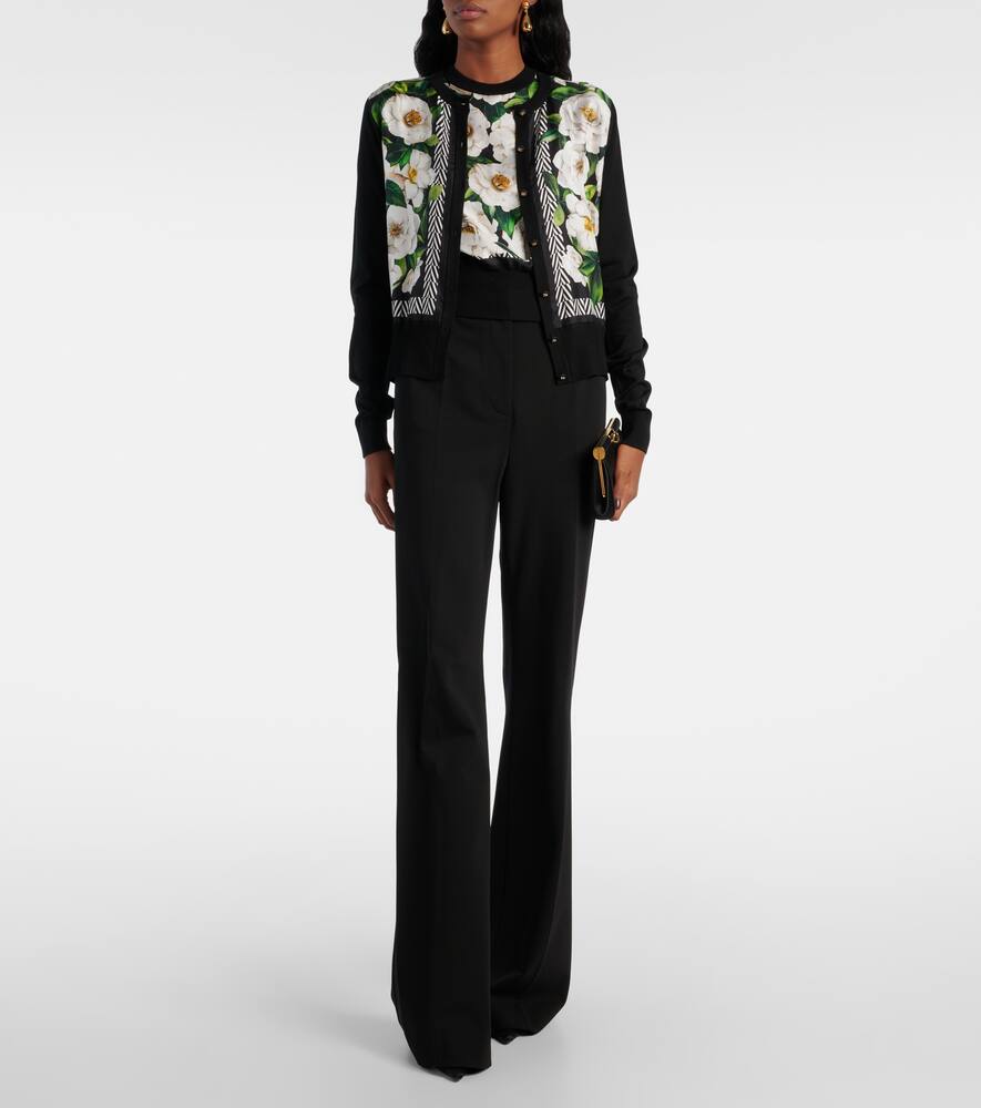 Dolce & Gabbana Floral Print Sweater In Multicoloured