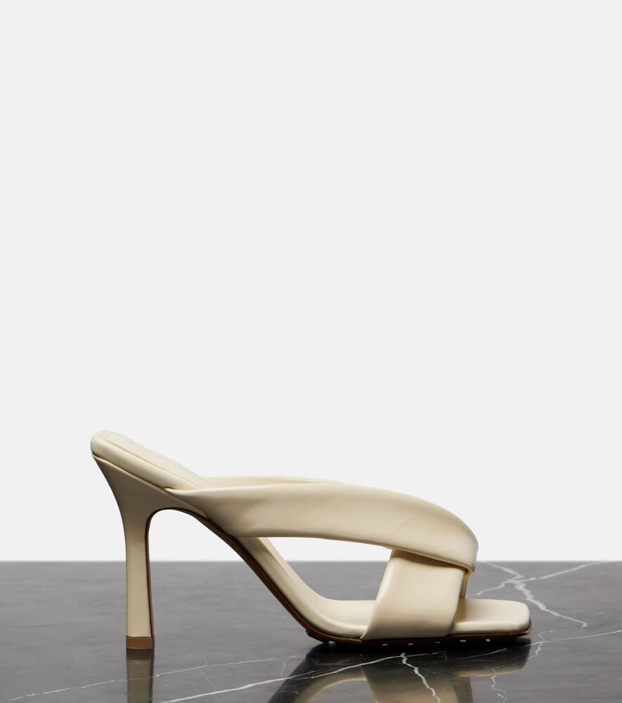 Bottega Veneta Sabot Riva In Pelle Avorio  Donna