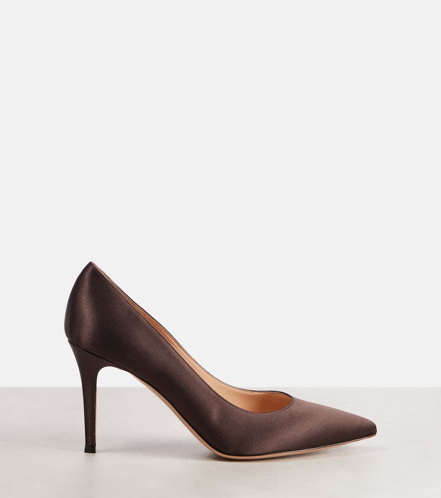 Gianvito Rossi Gianvito 85 Satin Pumps