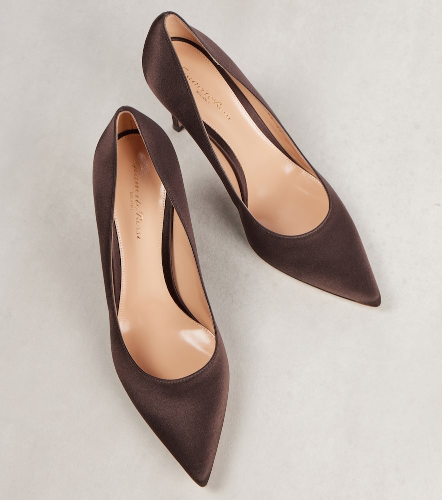 Gianvito Rossi Gianvito 85 Satin Pumps
