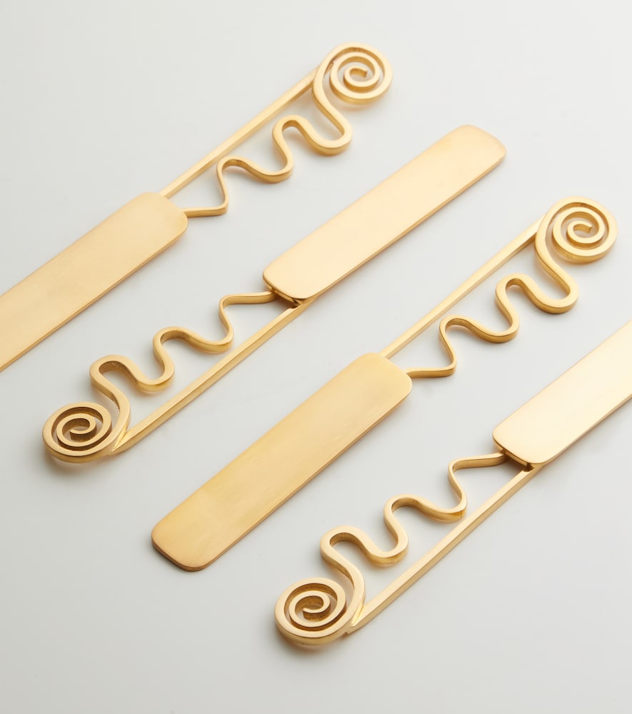  L'objet L'objet Spirale Set Of 4 Spreaders By Sebastiã£o Lobo 