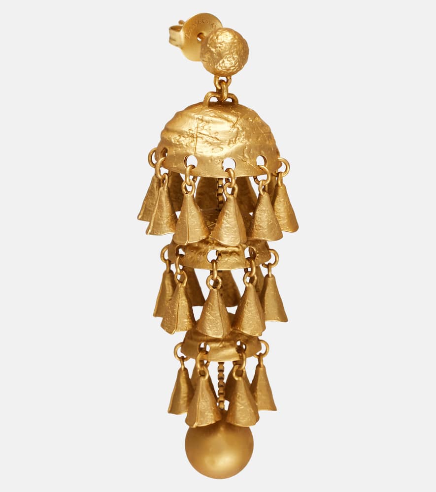 Zimmermann Whimsy Chandeliers 14kt Gold-plated Drop Earrings In Gold