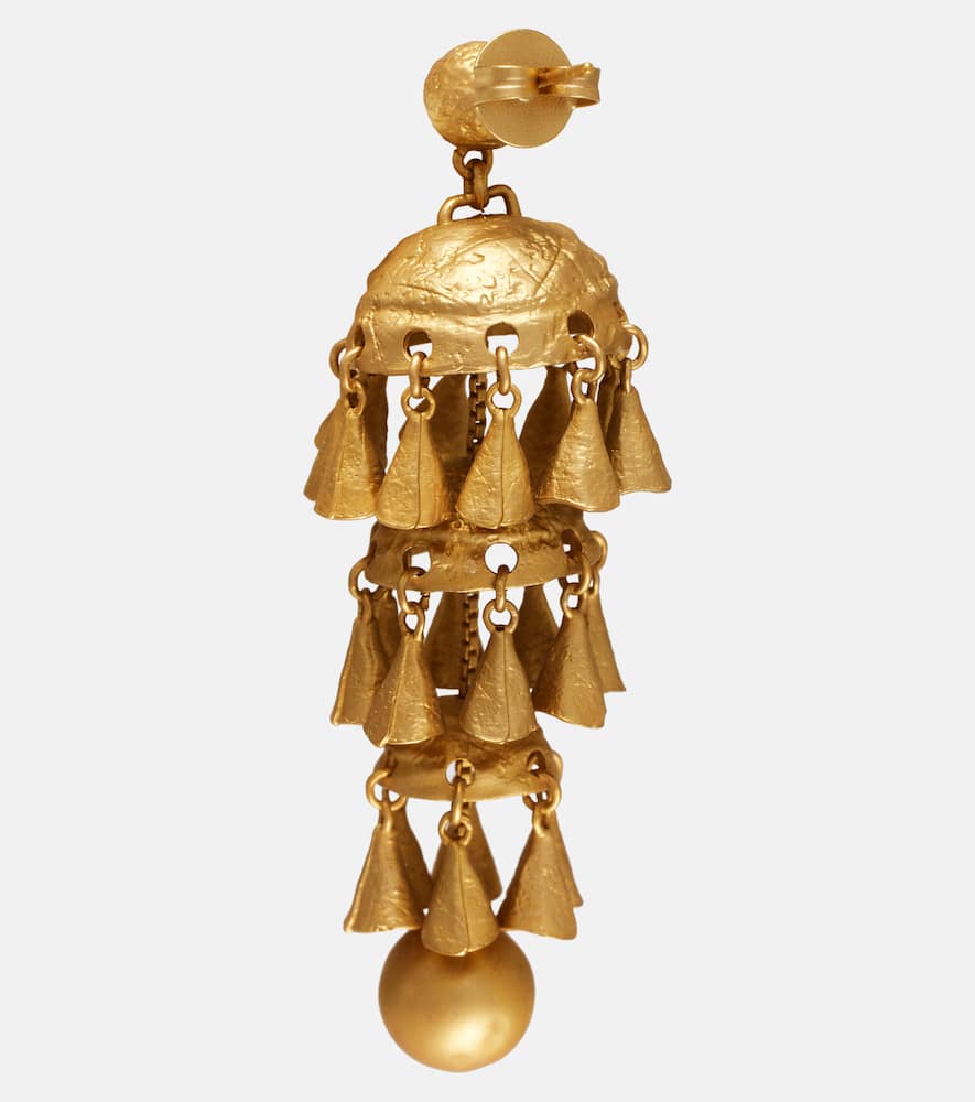 Zimmermann Whimsy Chandeliers 14kt Gold-plated Drop Earrings In Gold
