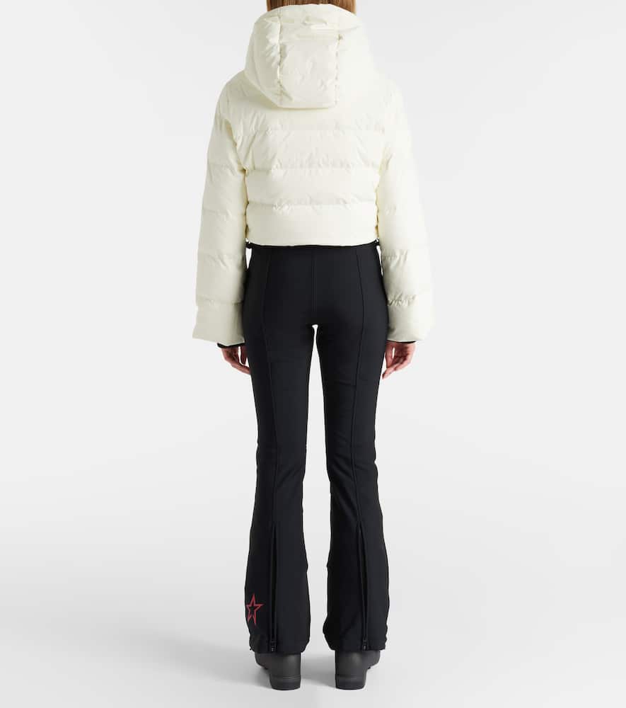 Perfect Moment Polar Flare Ski Suit In White