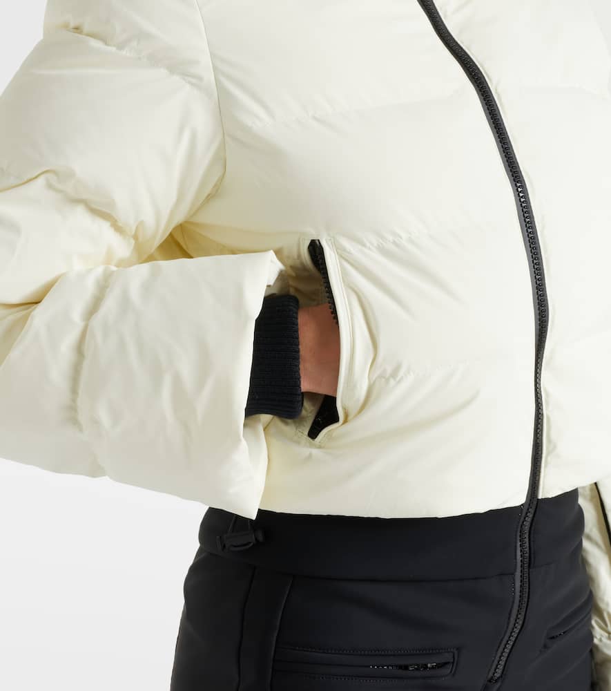 Perfect Moment Polar Flare Ski Suit In White