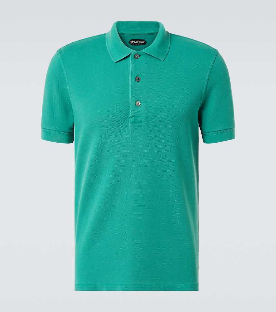 Tom Ford Uomo Polo In Piqu矇 Verde It Taglia 48- Mytheresa