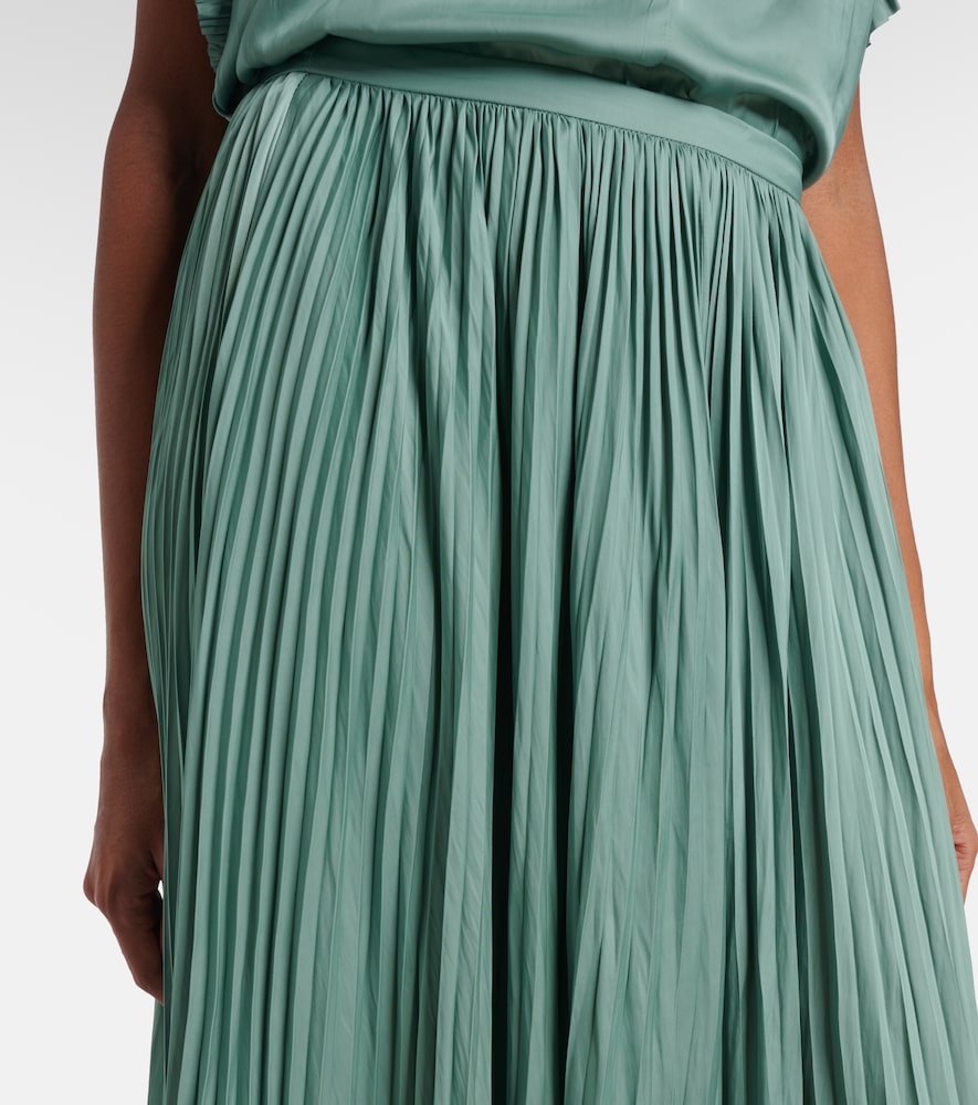  Ulla Johnson Ulla Johnson Lulu Satin Plissã© Maxi Skirt 