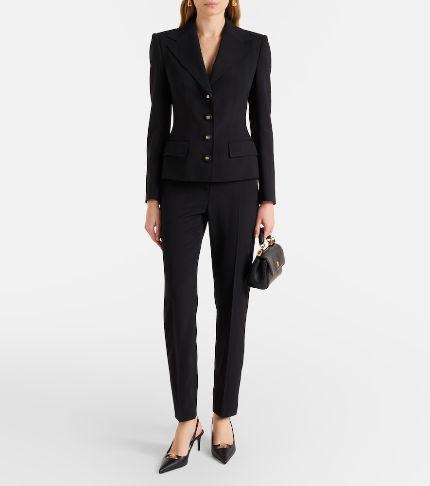 Dolce&gabbana Dolce&gabbana Blazer Dg Aus Einem Wollgemisch 