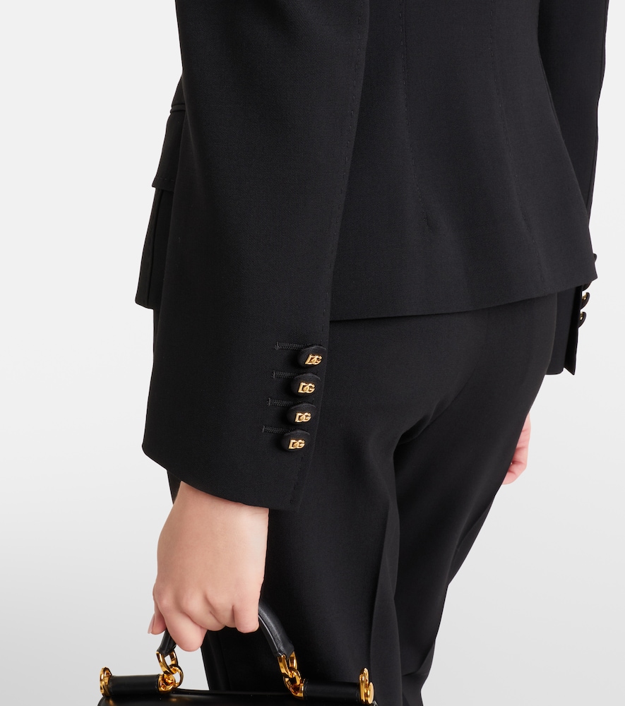  Dolce&gabbana Dolce&gabbana Blazer Dg Aus Einem Wollgemisch 