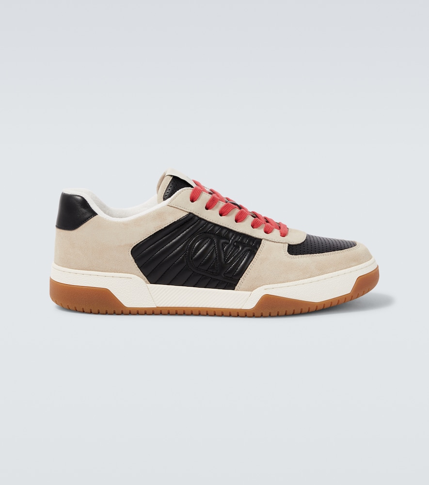 Valentino Garavani Suede and leather sneakers