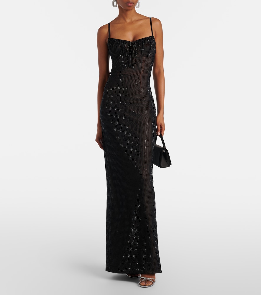  Area Area Crystal-embellished Gown 