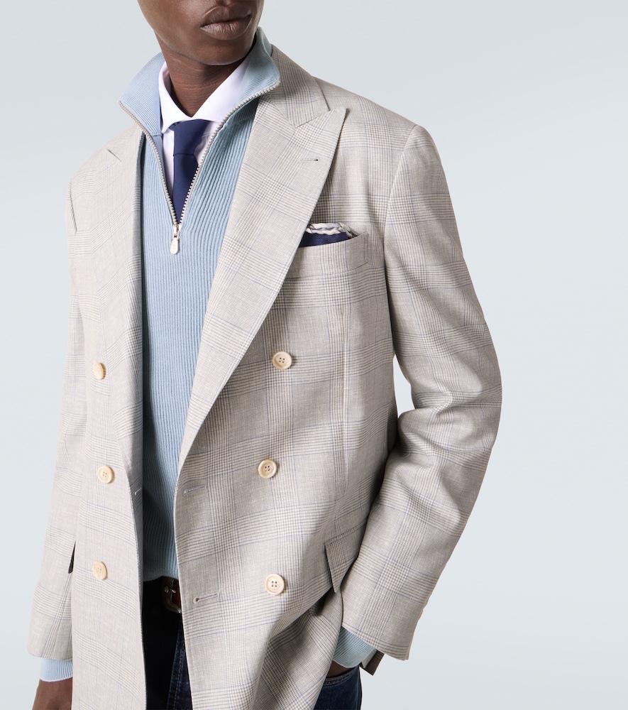  Brunello Cucinelli Brunello Cucinelli Ribbed-knit Cotton Sweater 