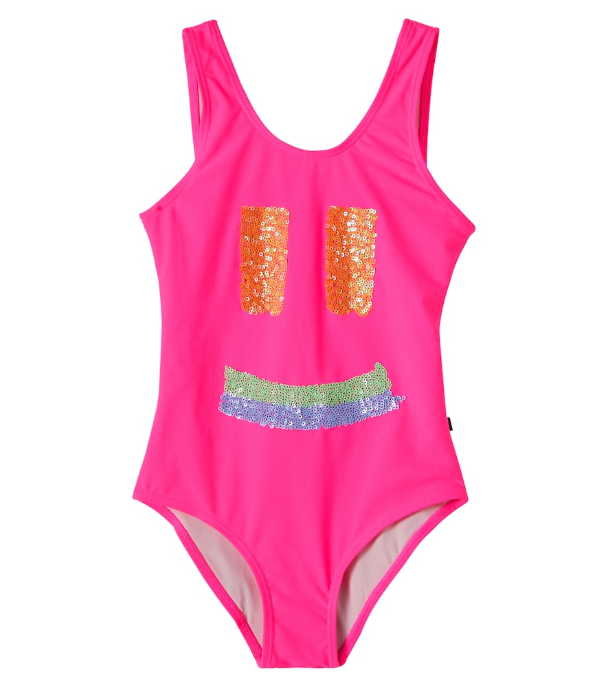 Molo Pink Nika Printed Swimsuit Y Size 8 - Mytheresa