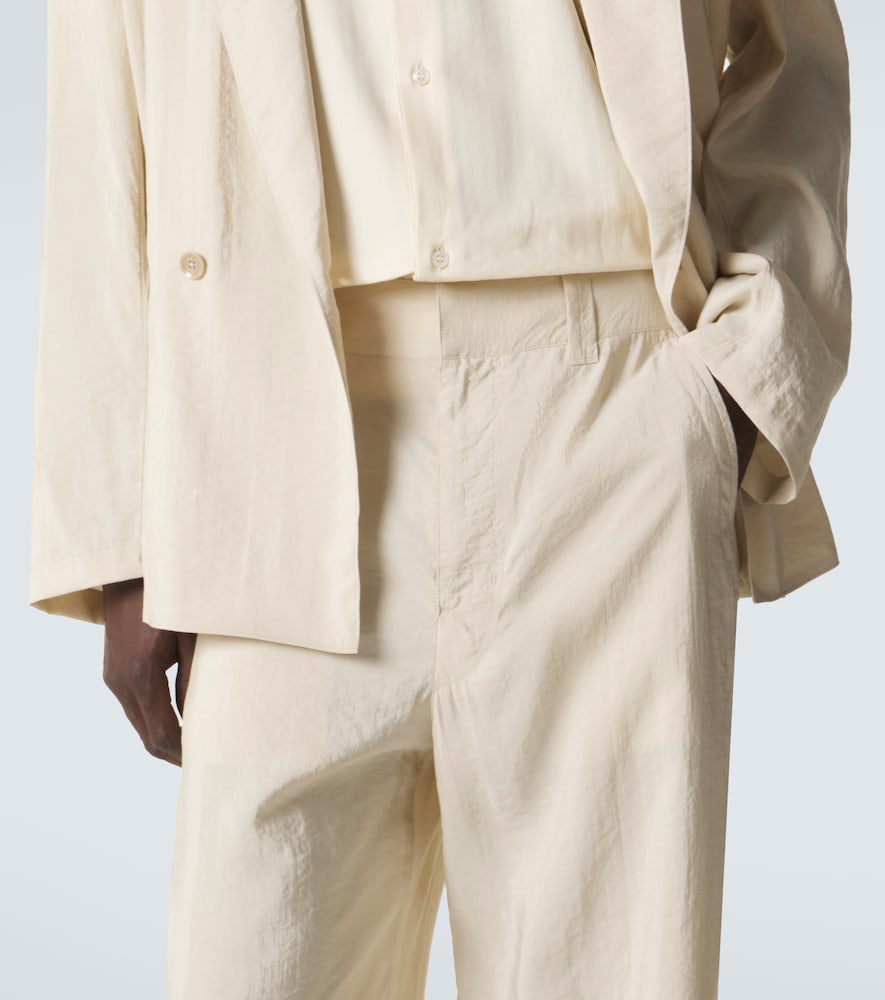  Lemaire Lemaire Silk-blend Wide-leg Pants 