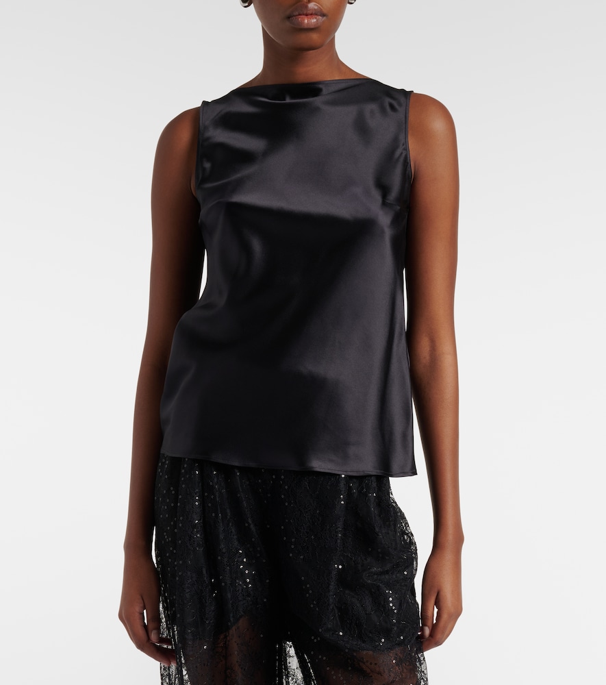 Silk-Blend Top