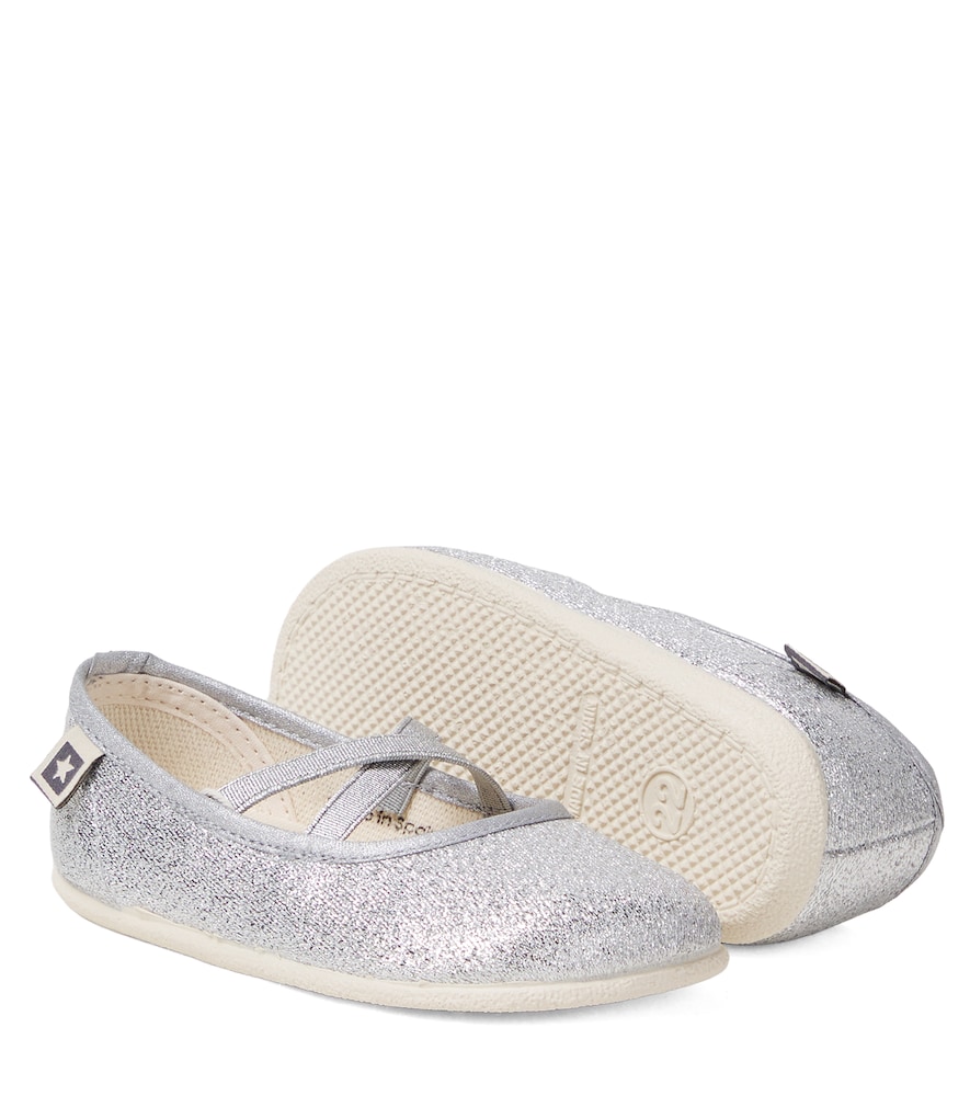  Bonton Bonton Sophie Glitter Ballet Flats 