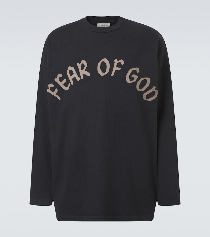 Fear of God Logo cotton jersey T-shirt