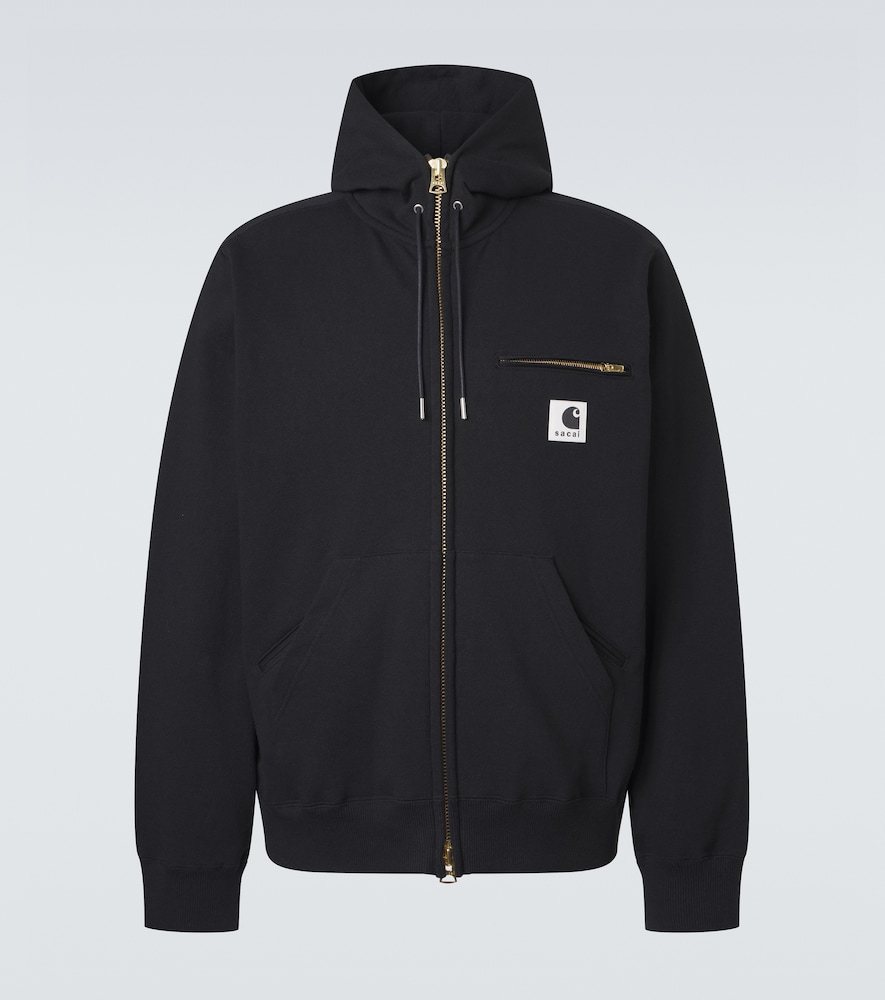 Sacai x Carhartt cotton jersey hoodie