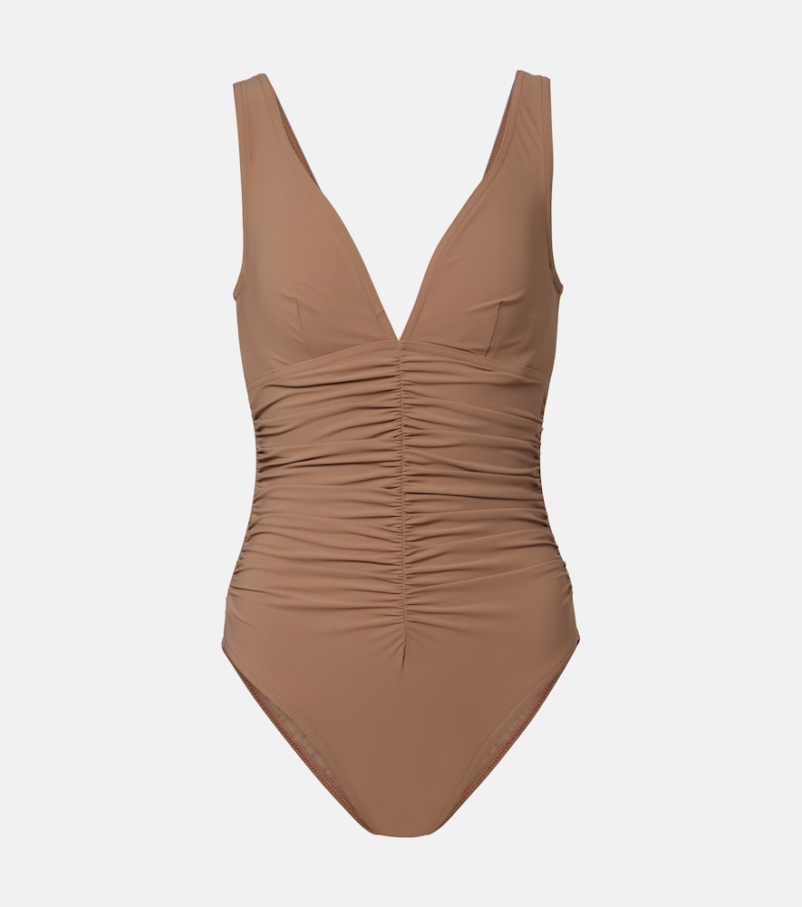 Karla Colletto Smart ruched swimsuit