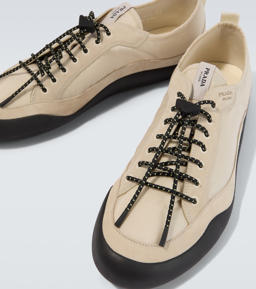  Prada Prada Sneakers Speedrock Aus Re-nylon Und Veloursleder 