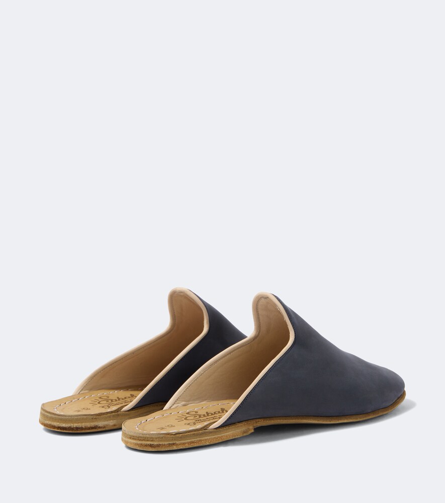  Sabah Sabah Baba Leather Mules 