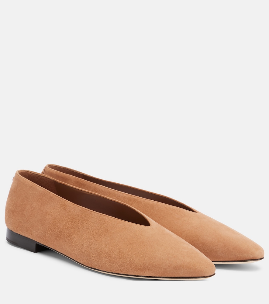 Ballerinas Margot aus Veloursleder