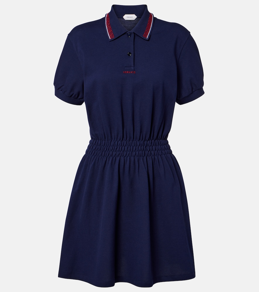 Kleid Greca aus Baumwoll-Piqué