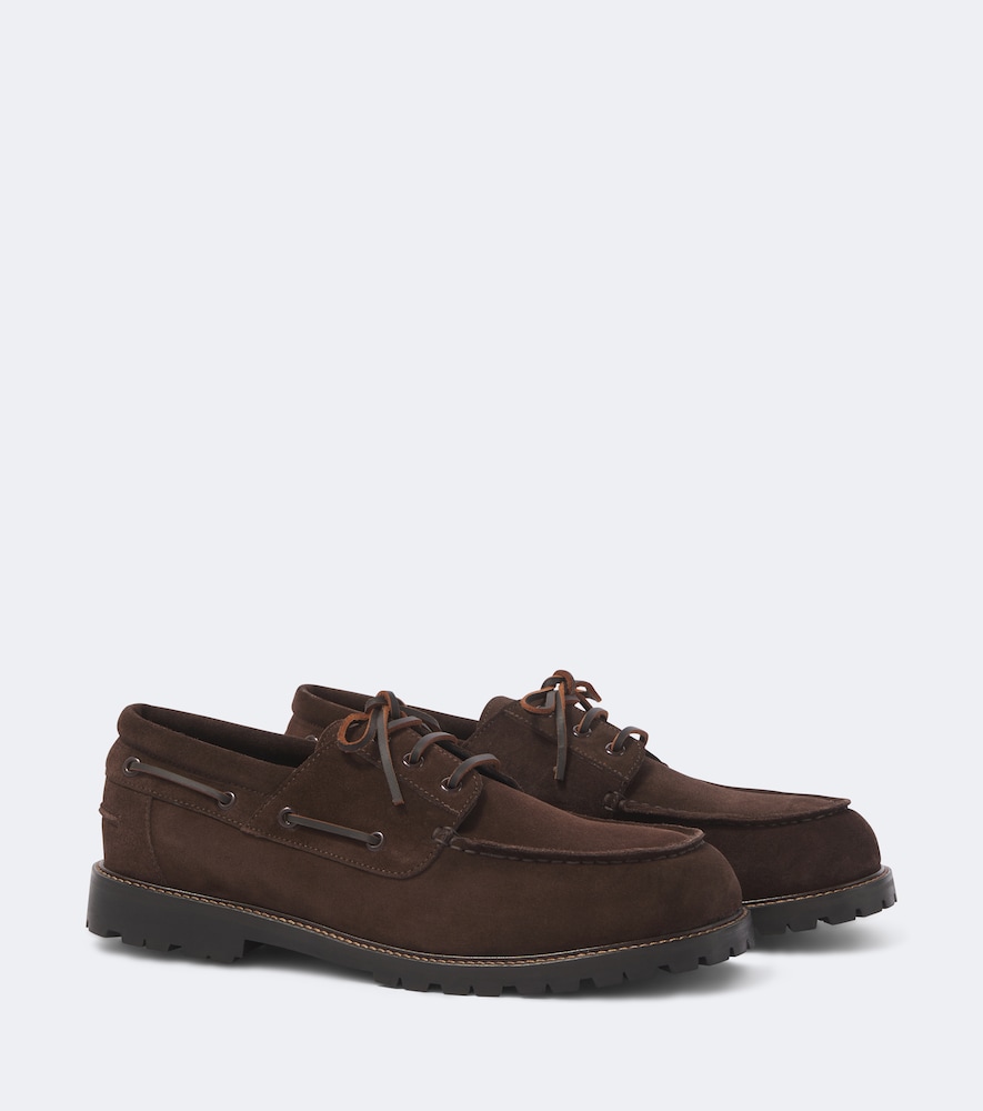 Studio Nicholson Chaussures bateau Guston en daim 600 €