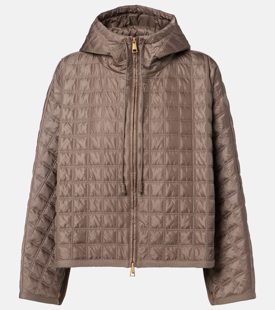 Moncler Quilted hooded jacket