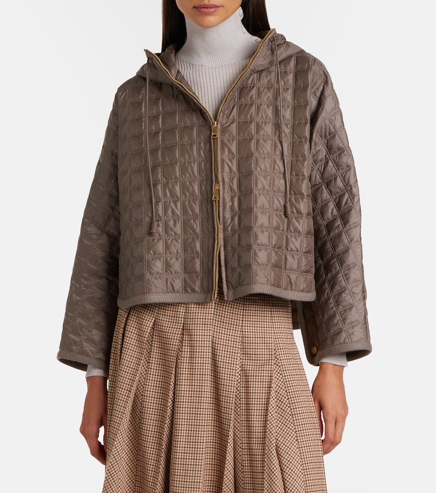 Moncler Quilted hooded jacket | Thumbnail 5 Moncler Quilted hooded jacket | Thumbnail 5