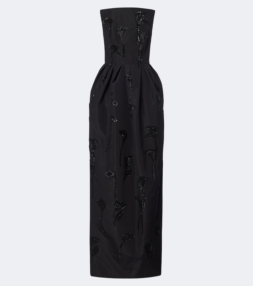 Verzierte Robe aus Seide