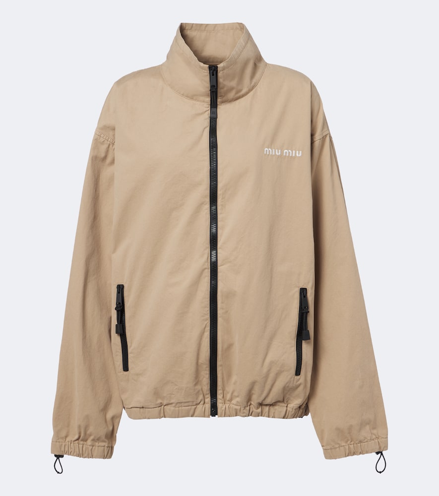 Giacca in gabardine di cotone