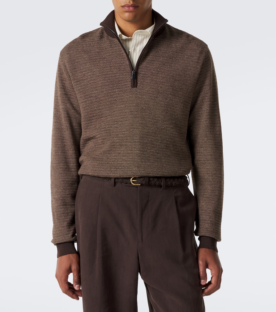 Heitor Quarter Zip Sweater