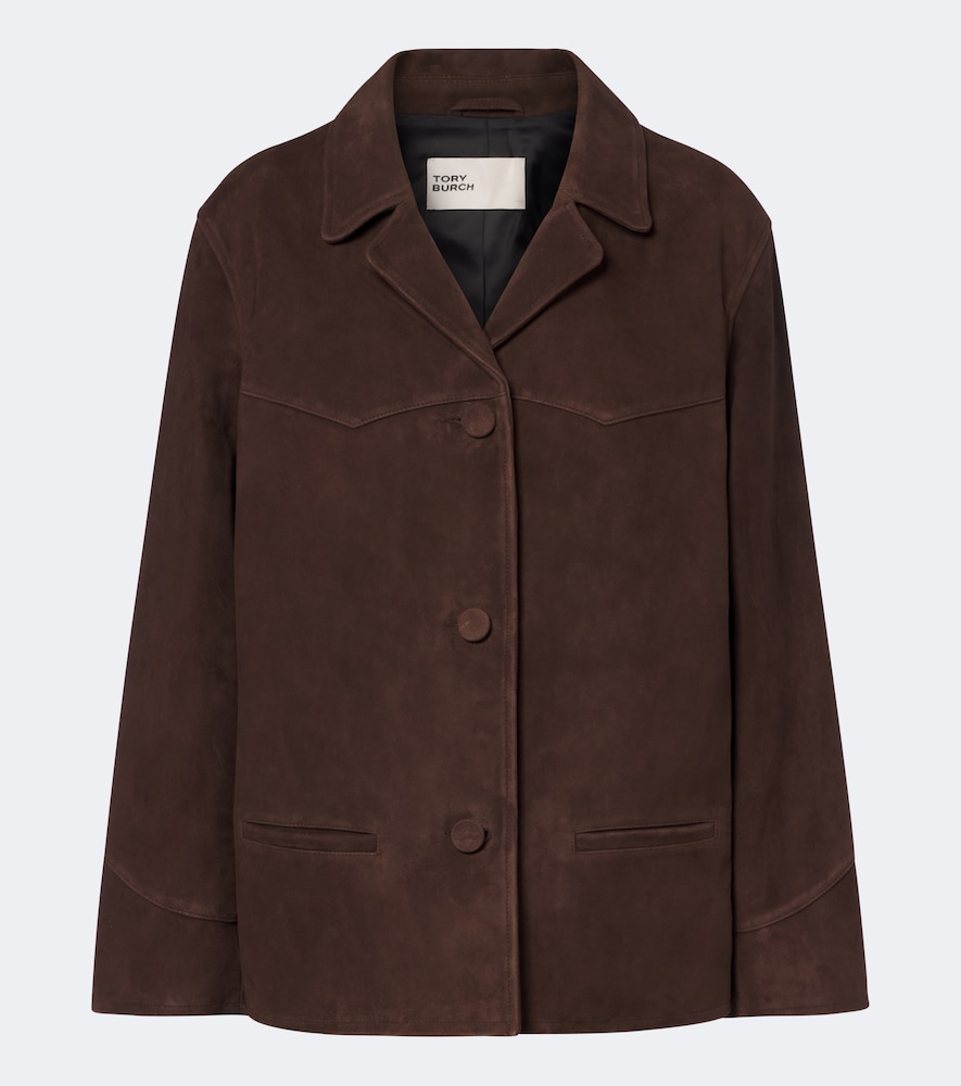 Jacke aus Veloursleder