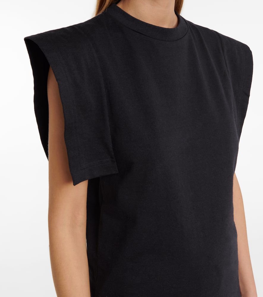 Isabel Marant Zelipa Cotton T-shirt In Black