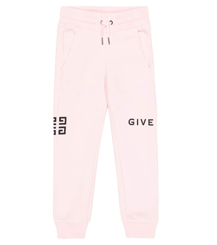 Givenchy Kids 4G cotton-blend jersey sweatpants