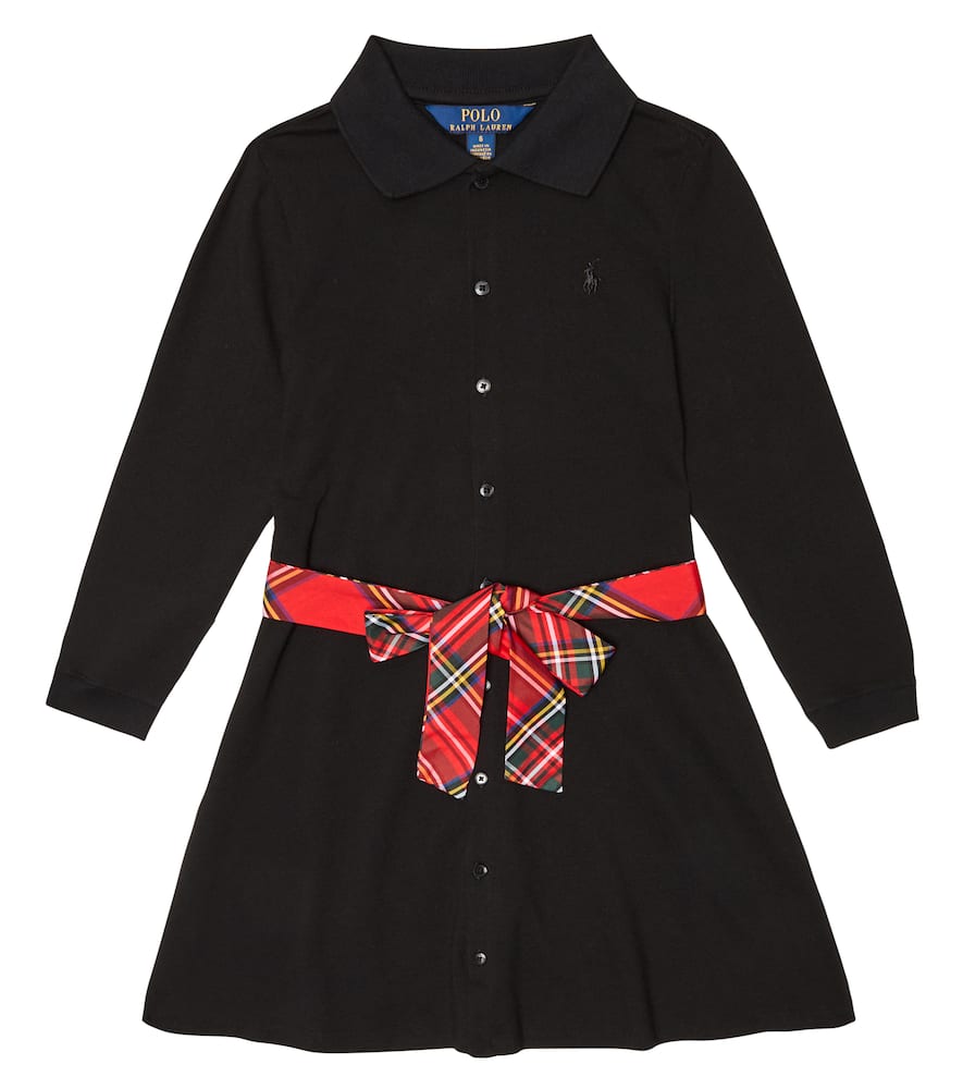 Polo Ralph Lauren Kids Belted polo shirt dress