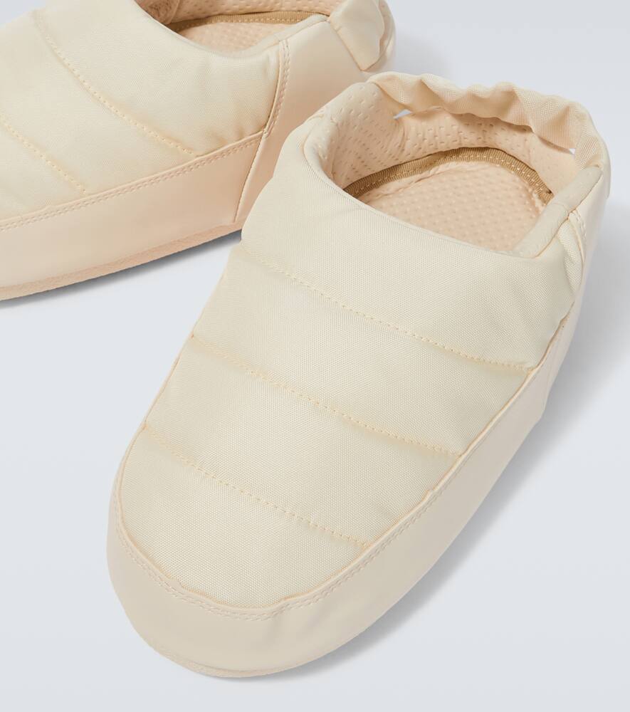Moon Boot Evolution Slingback Sandals In Cream