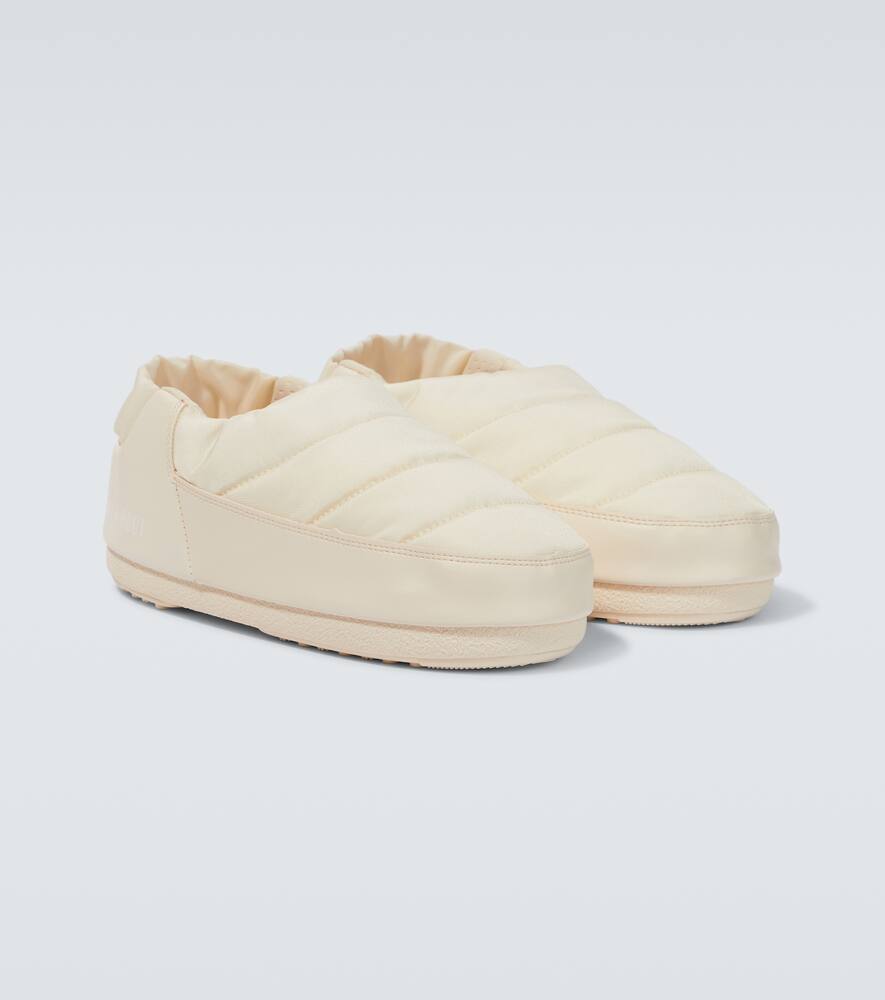 Moon Boot Evolution Slingback Sandals In Cream