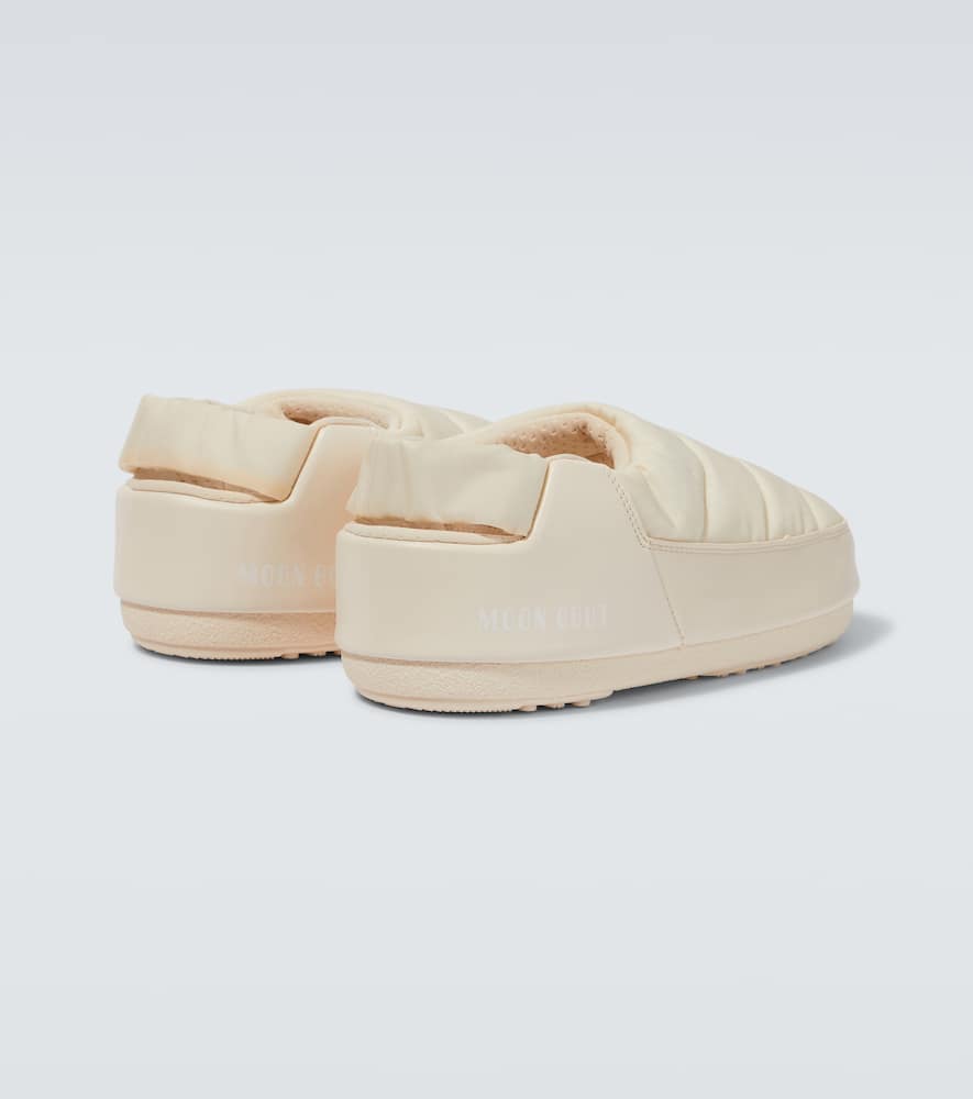 Moon Boot Evolution Slingback Sandals In Cream