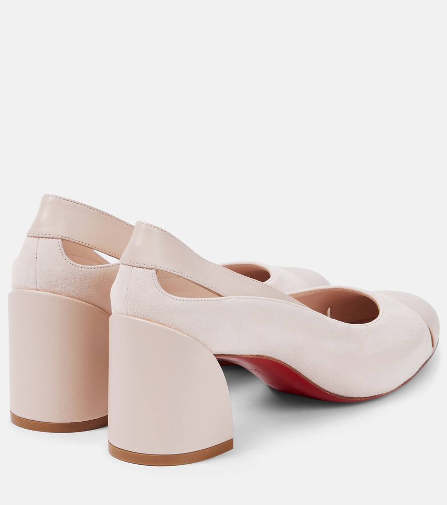 Christian Louboutin Pumps Miss Duvette Aus Leder In Beige