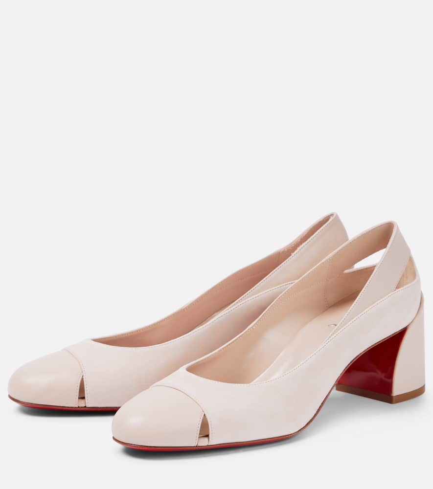 Christian Louboutin Pumps Miss Duvette Aus Leder In Beige